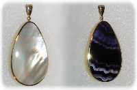 Large Pear pendant